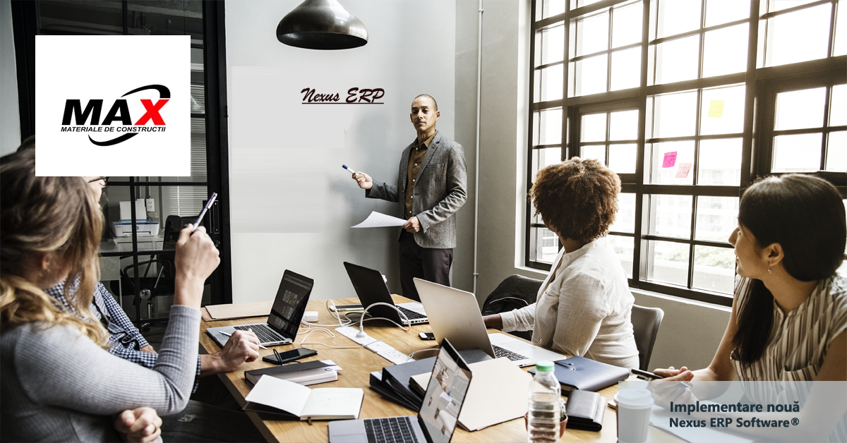 MAX SRL | Integrarea Nexus ERP cu platforma de vânzări online