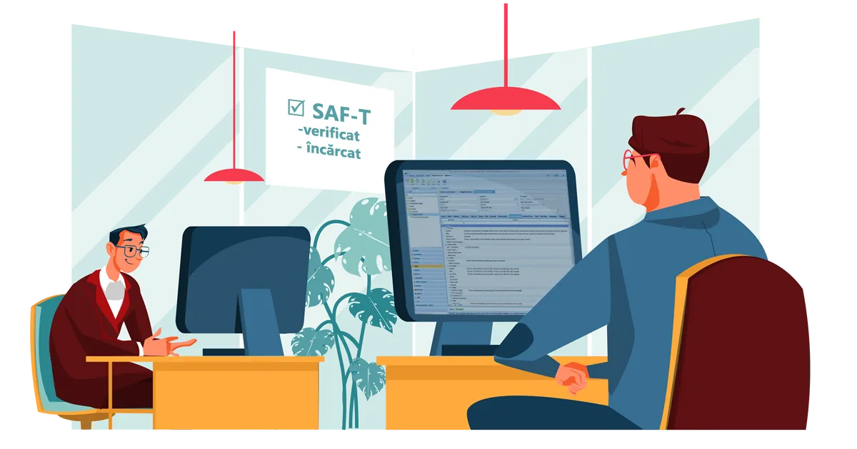 Flux SAF-T verificat în Nexus ERP